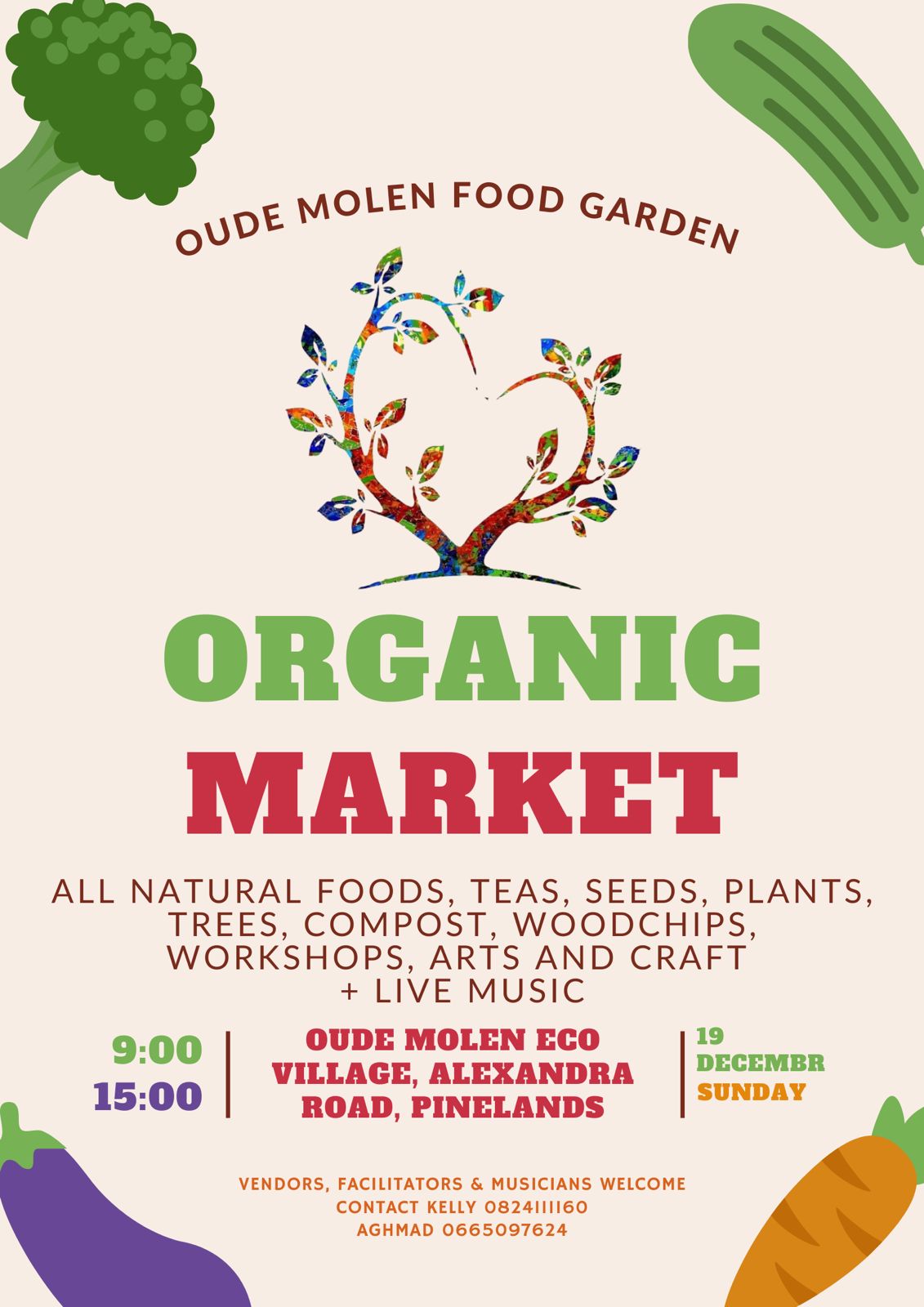 Oude Molen food garden organic market - Observatory Civic Association