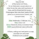 Pinelands Library plant swap