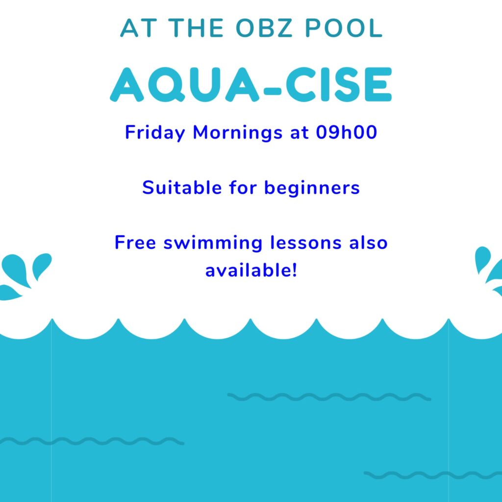 Aqua-cise at Obs Pool!