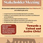 Umbrella civic stakeholder meeting