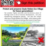 Protect and preserve Oude Molen Eco Village!