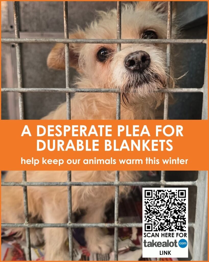 Please help our animals stay warm this winter