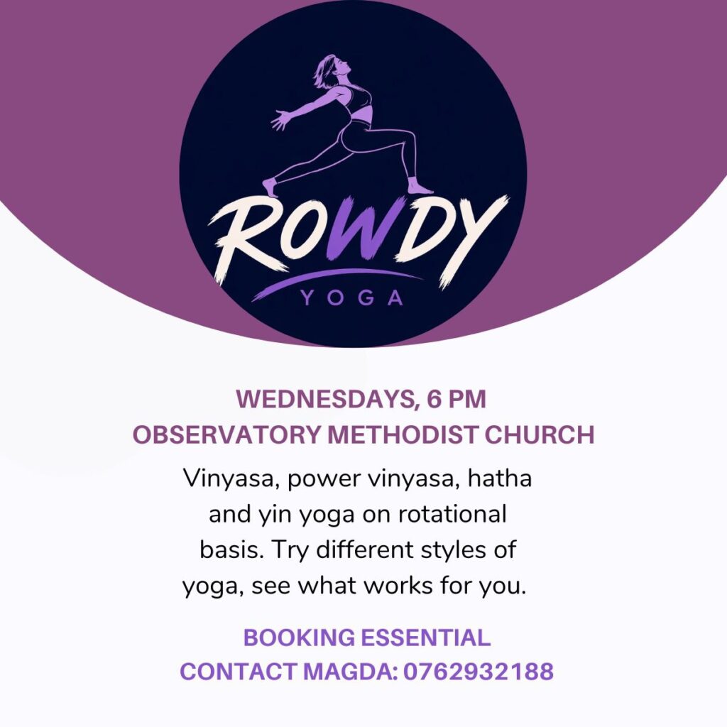 Join Rowdy Yoga in Obs!